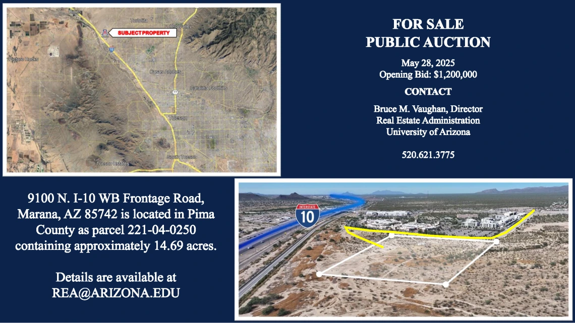Aerial Images of 9100 N. I-10 WB Frontage Road, Marana, AZ 85742