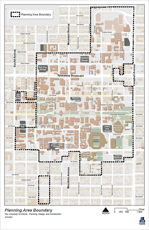 UA Planning Boundary Map